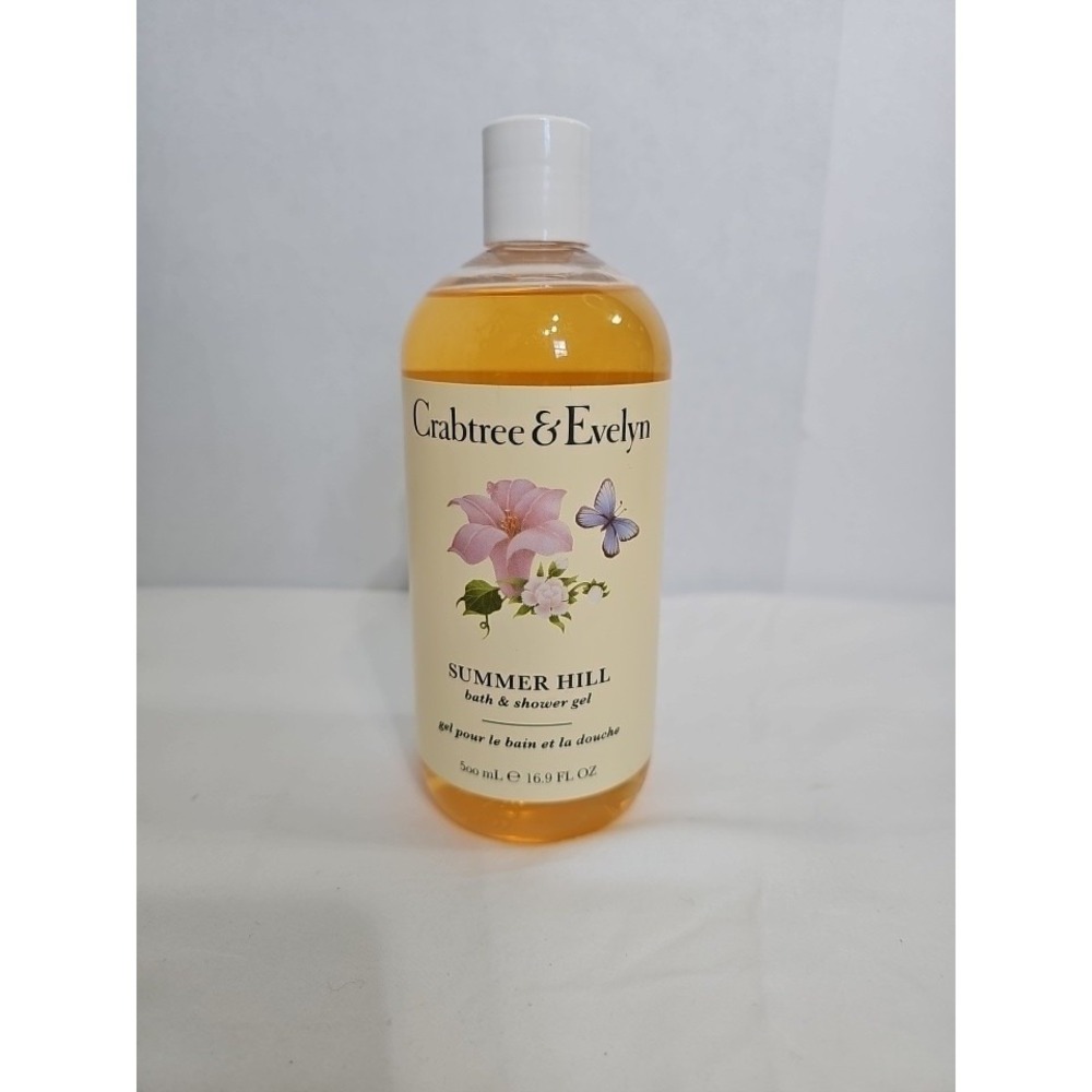 CRABTREE & EVELYN SUMMER HILL BATH & SHOWER GEL 16.9 oz